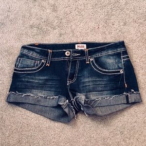 Mudd brand jean shorts